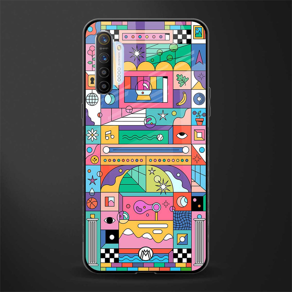 jamie's illustration glass case for realme x2 image