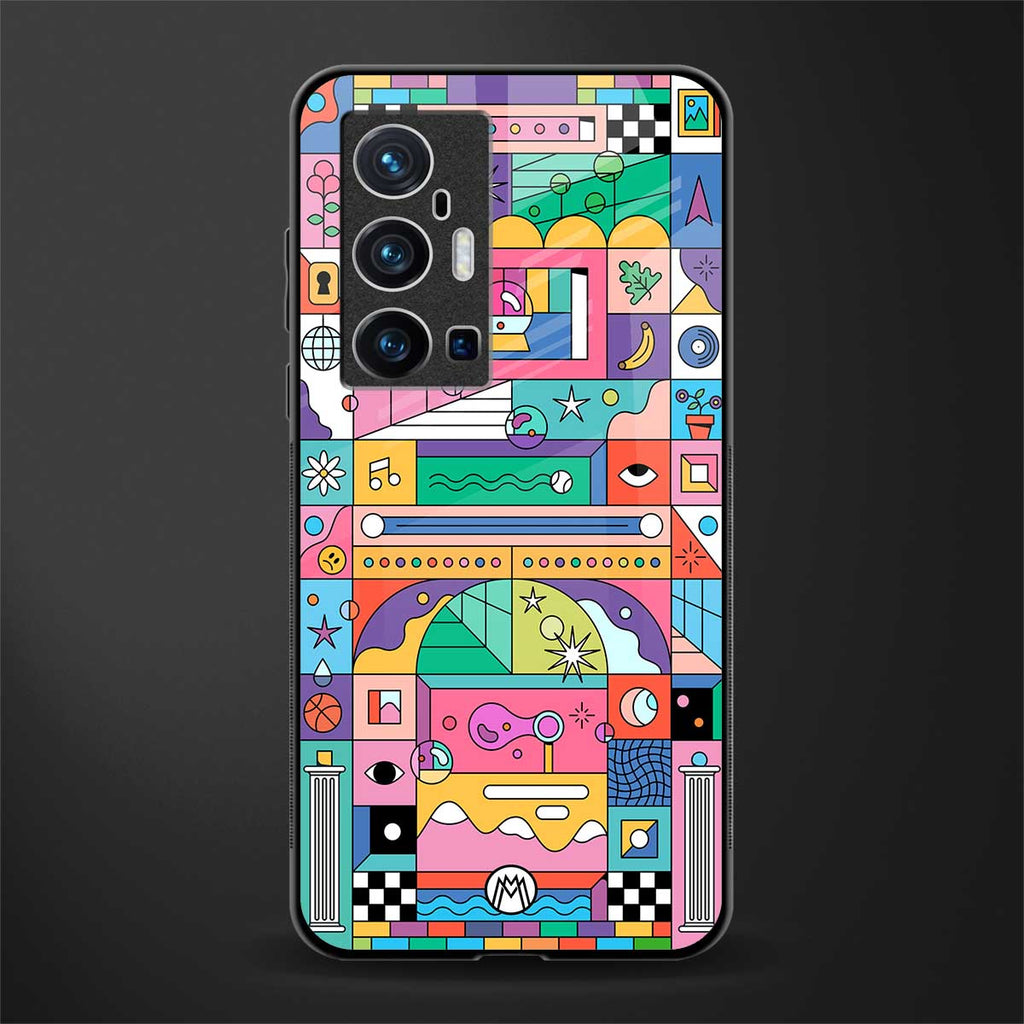 jamie's illustration glass case for vivo x70 pro plus image
