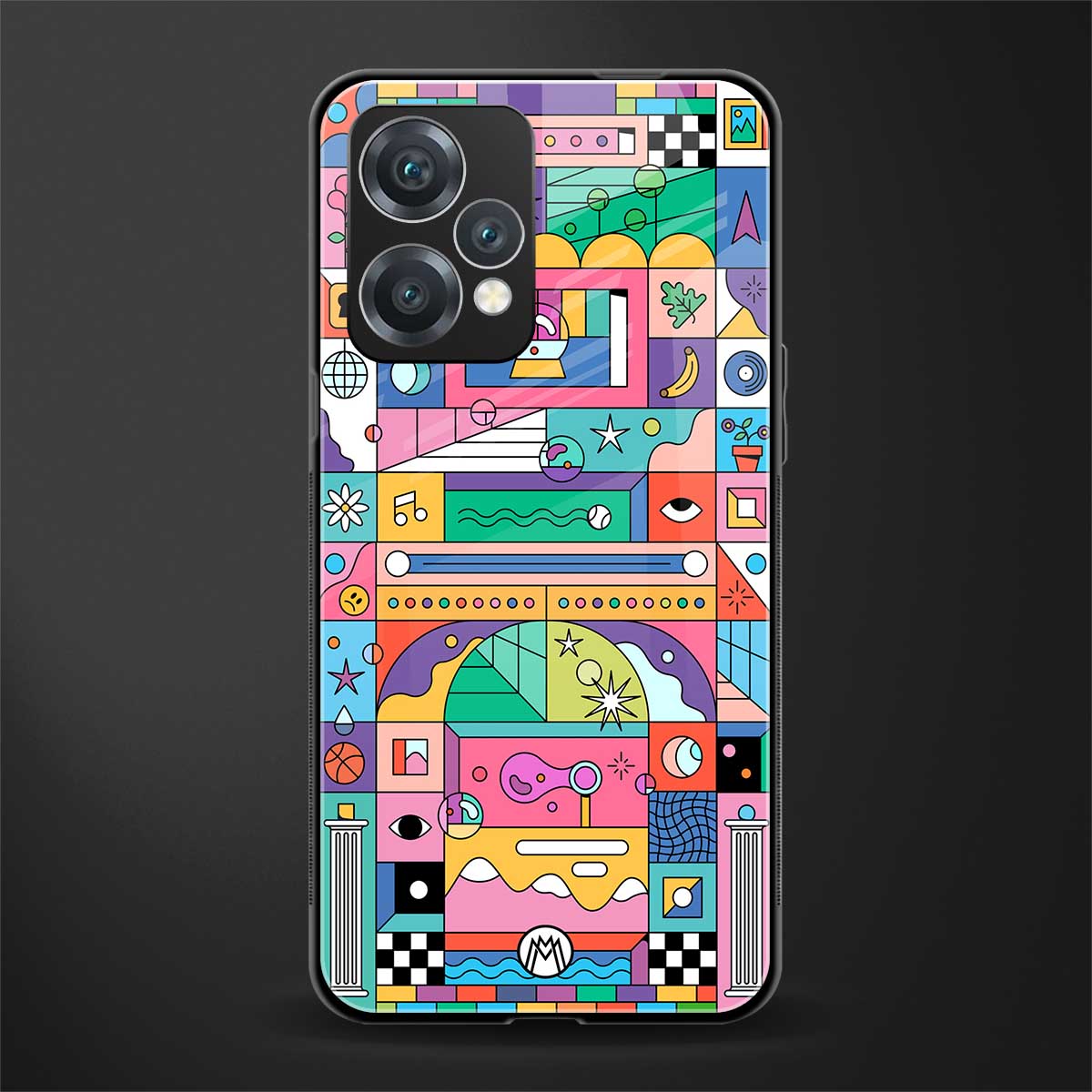 jamie's illustration back phone cover | glass case for realme 9 pro 5g