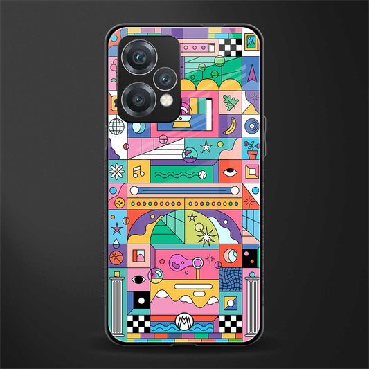 jamie's illustration back phone cover | glass case for realme 9 pro 5g