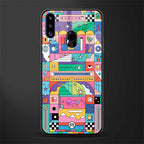 jamie's illustration glass case for samsung galaxy a20s image