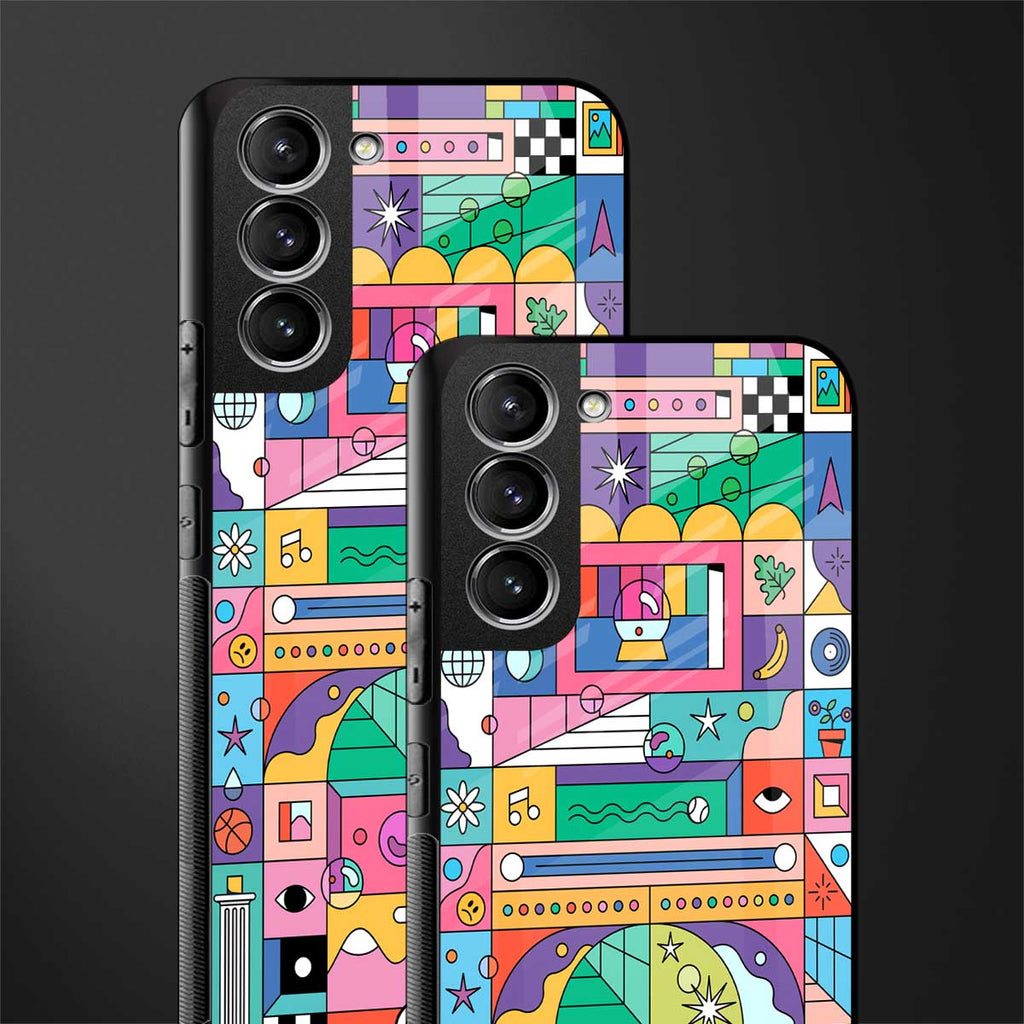 jamie's illustration glass case for samsung galaxy s21 image-2