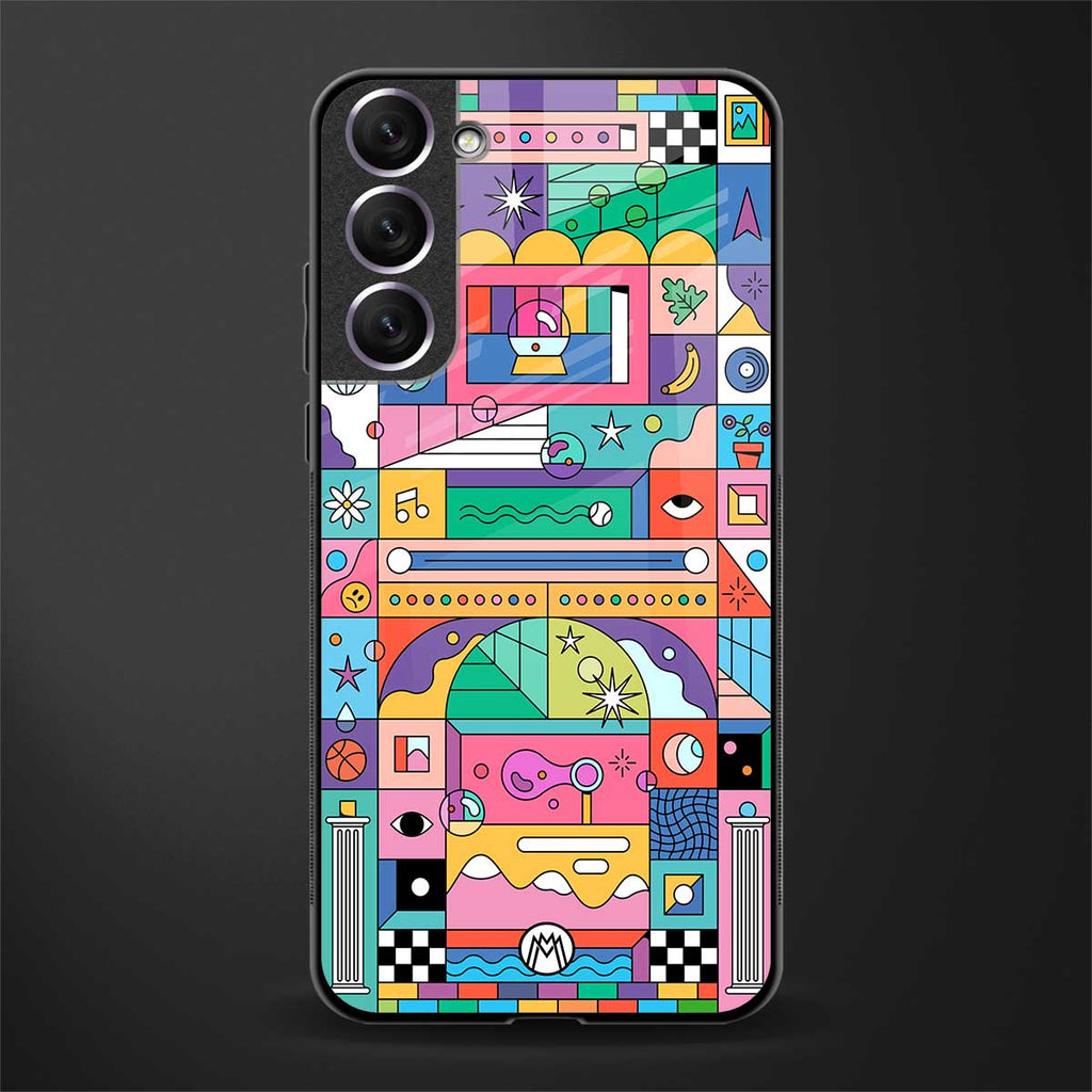 jamie's illustration glass case for samsung galaxy s21 plus image