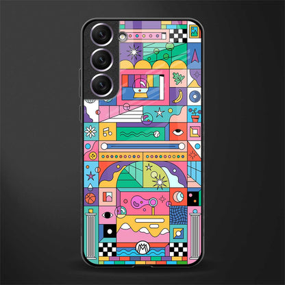 jamie's illustration glass case for samsung galaxy s21 image