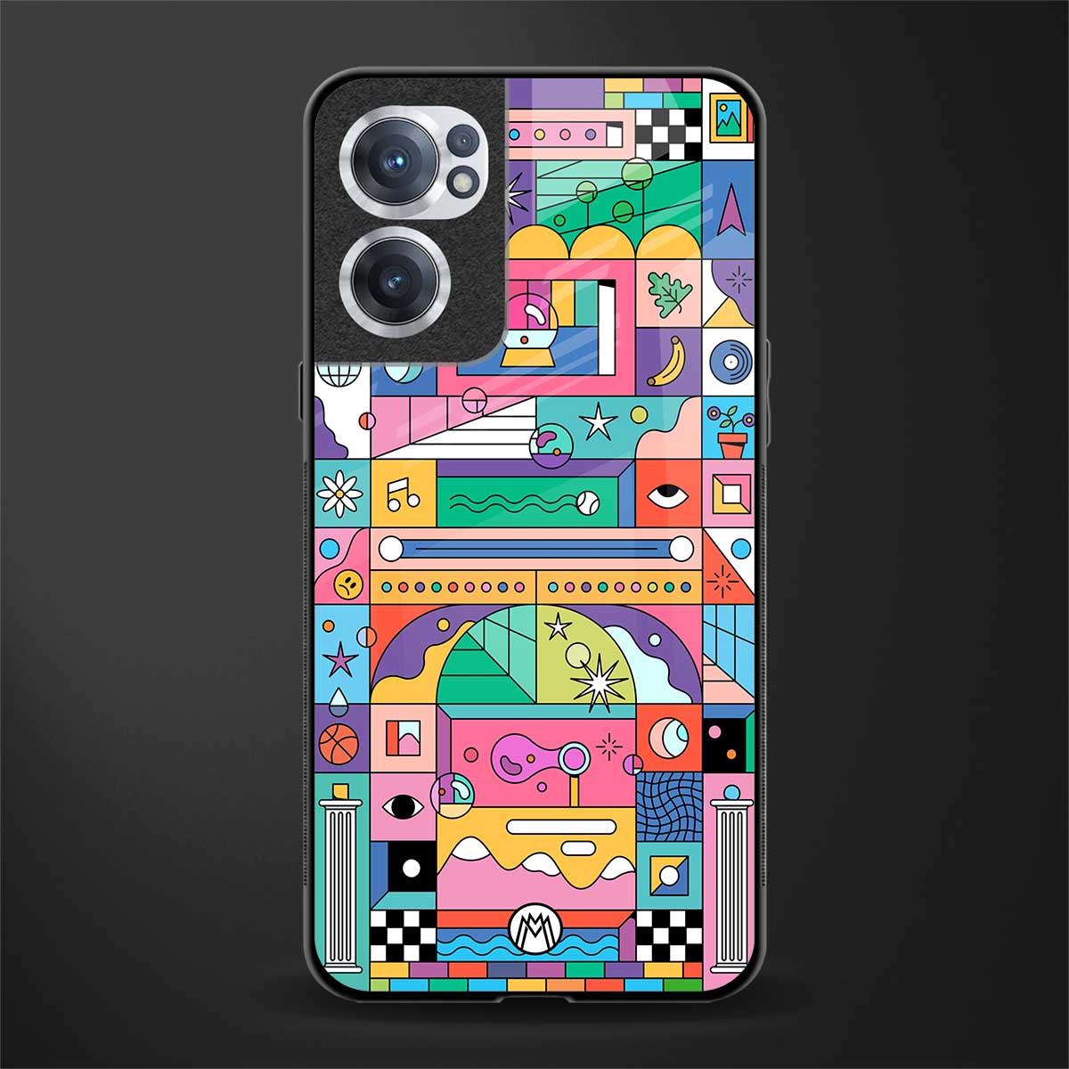 jamie's illustration glass case for oneplus nord ce 2 5g image