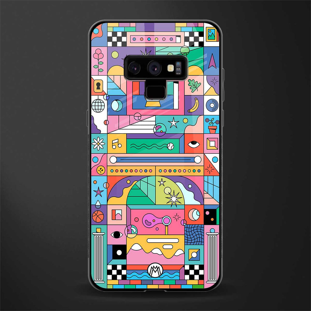 jamie's illustration glass case for samsung galaxy note 9 image