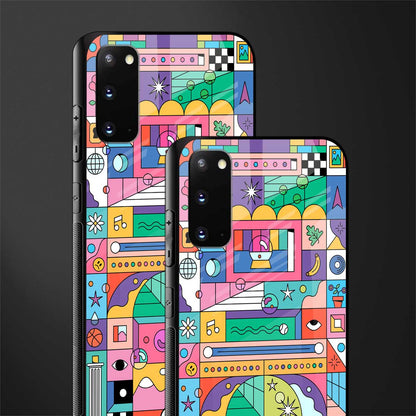 jamie's illustration glass case for samsung galaxy s20 image-2