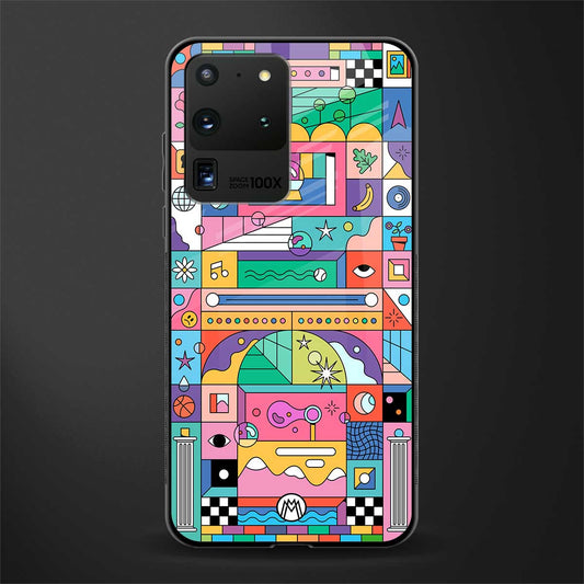 jamie's illustration glass case for samsung galaxy s20 ultra image