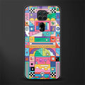 jamie's illustration glass case for redmi note 9 image