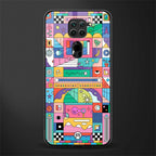 jamie's illustration glass case for redmi note 9 image