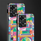 jamie's illustration glass case for phone case | glass case for oneplus nord 2t 5g