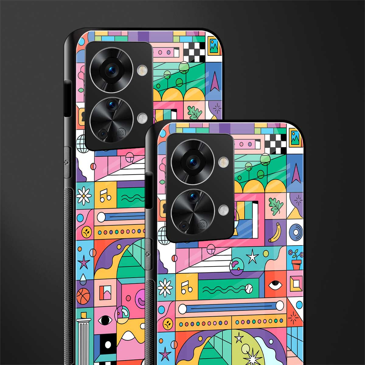 jamie's illustration glass case for phone case | glass case for oneplus nord 2t 5g