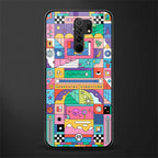 jamie's illustration glass case for redmi 9 prime image