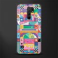 jamie's illustration glass case for poco m2 image