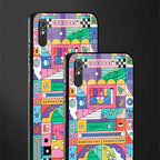 jamie's illustration glass case for redmi 9a image-2