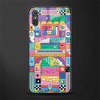 jamie's illustration glass case for redmi 9i image