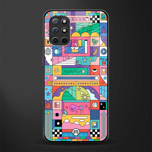 jamie's illustration glass case for oneplus 8t image