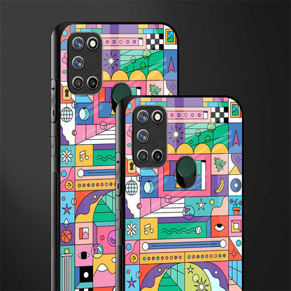 jamie's illustration glass case for realme 7i image-2