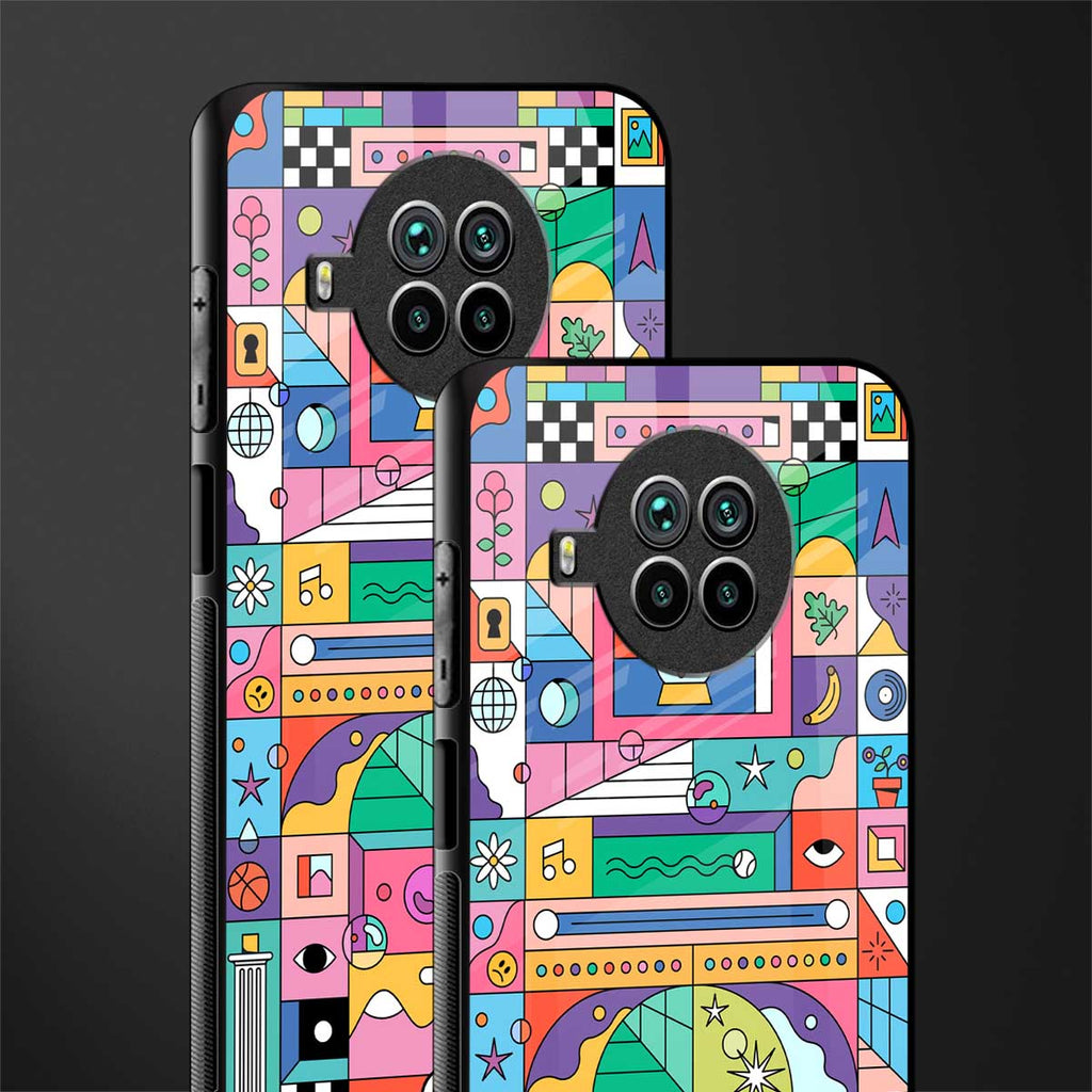 jamie's illustration glass case for mi 10i image-2