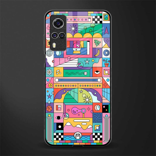 jamie's illustration glass case for vivo y51 image