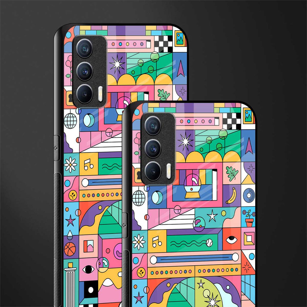 jamie's illustration glass case for realme x7 image-2