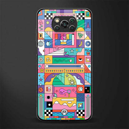 jamie's illustration glass case for poco x3 pro image