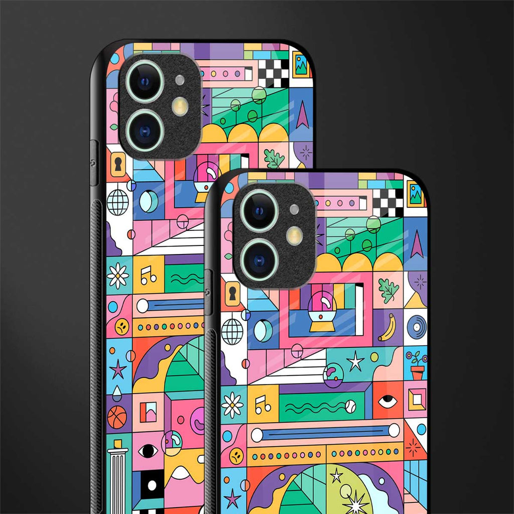 jamie's illustration glass case for iphone 11 image-2