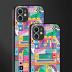 jamie's illustration glass case for iphone 11 image-2