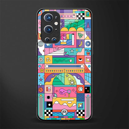 jamie's illustration glass case for oneplus 9 pro image