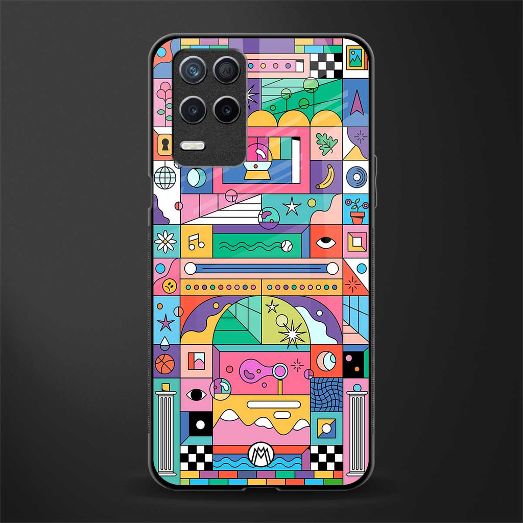 jamie's illustration glass case for realme narzo 30 5g image