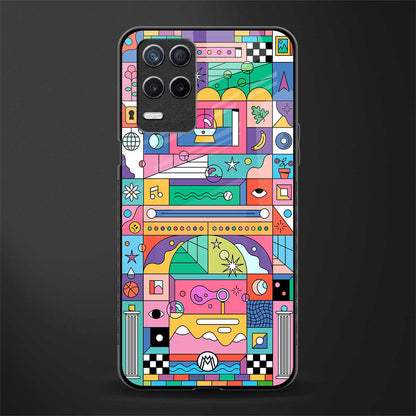 jamie's illustration glass case for realme narzo 30 5g image