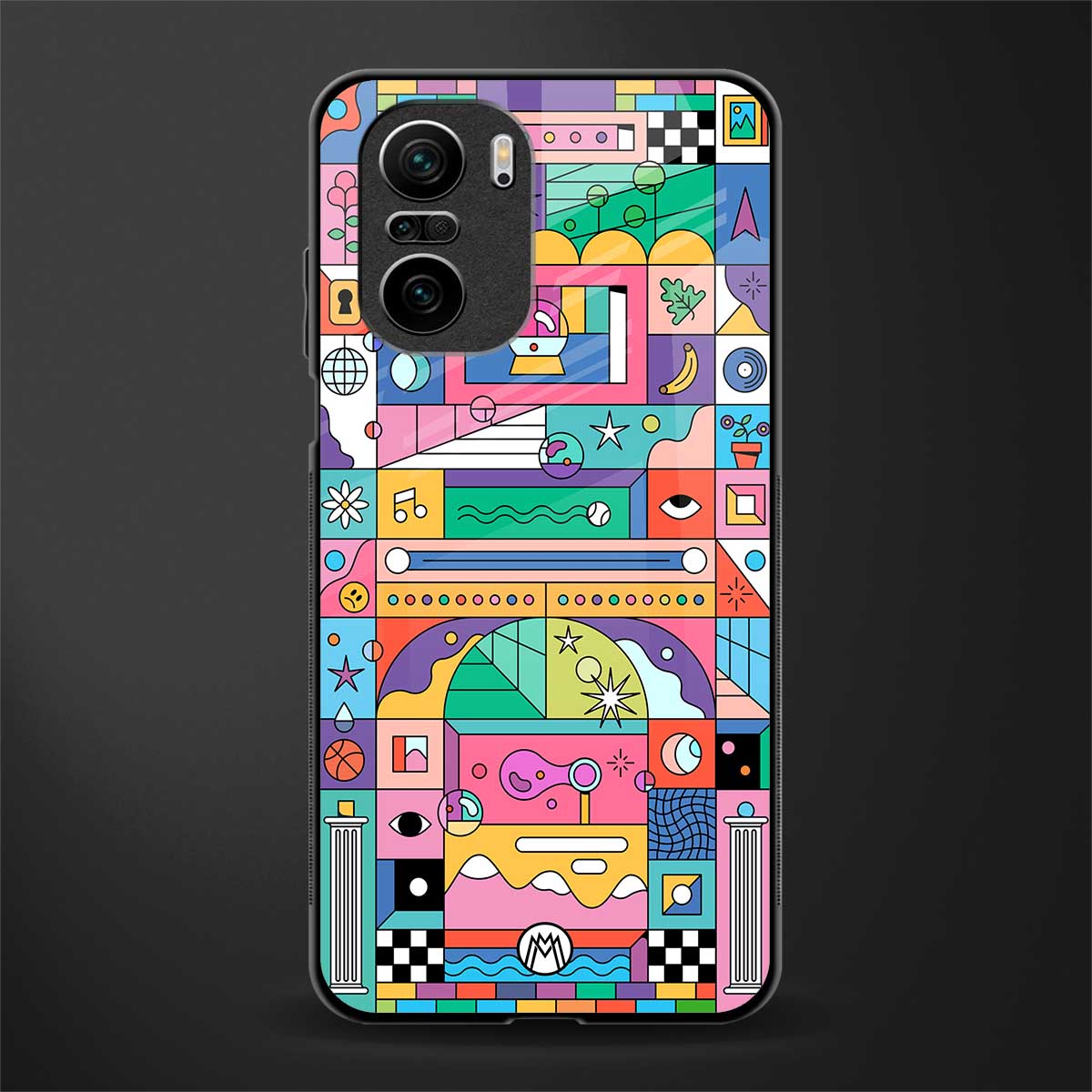 jamie's illustration glass case for mi 11x 5g image