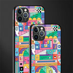 jamie's illustration glass case for iphone 11 pro image-2