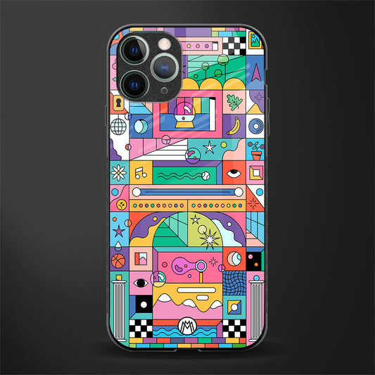 jamie's illustration glass case for iphone 11 pro image
