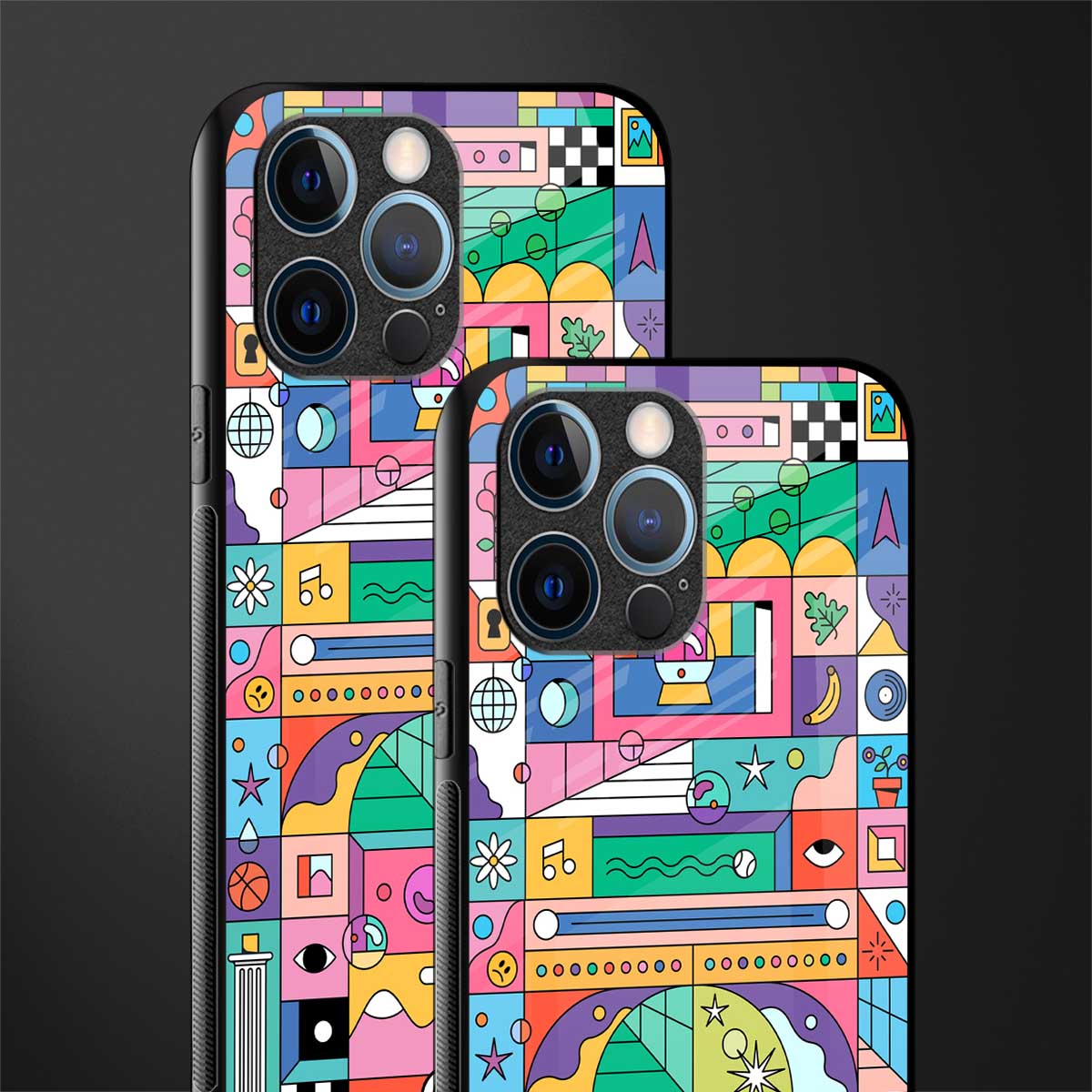 jamie's illustration glass case for iphone 12 pro image-2
