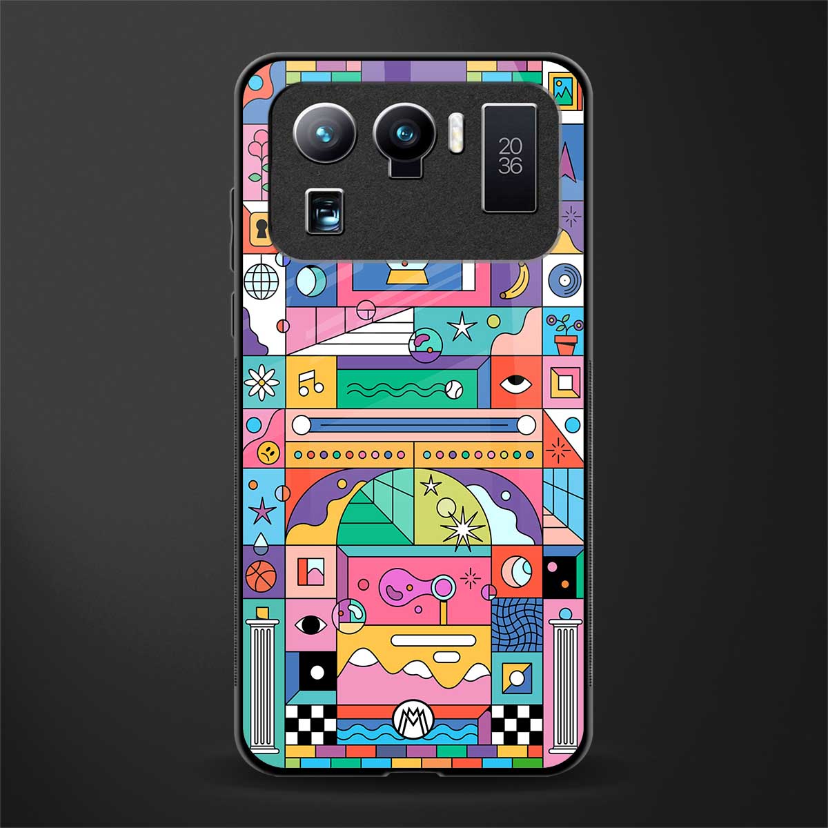 jamie's illustration glass case for mi 11 ultra 5g image