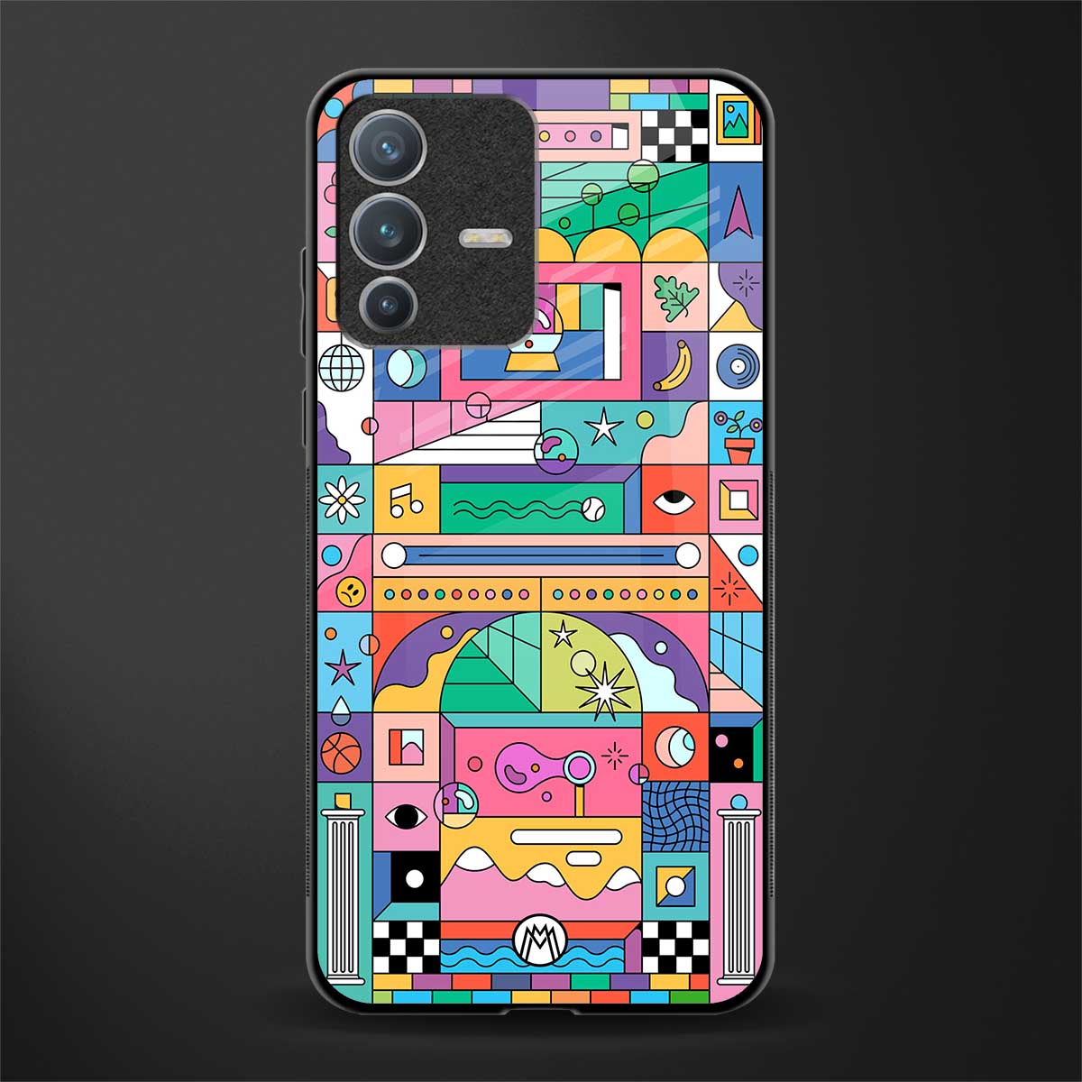 jamie's illustration glass case for vivo v23 pro 5g image