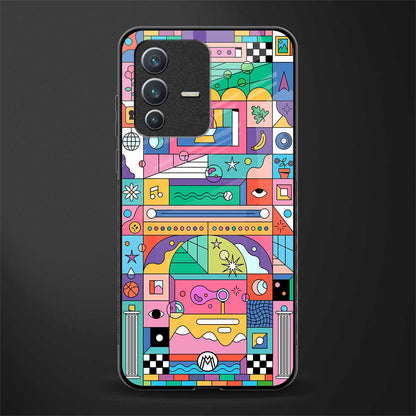 jamie's illustration glass case for vivo v23 5g image