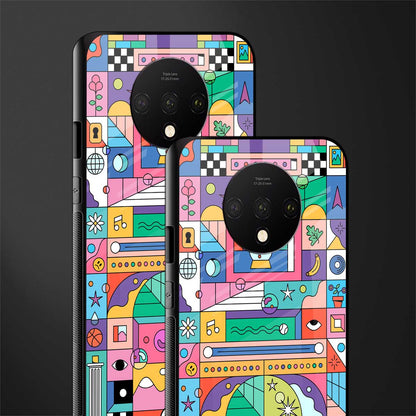 jamie's illustration glass case for oneplus 7t image-2