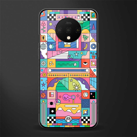 jamie's illustration glass case for oneplus 7t image