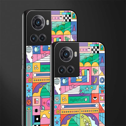 jamie's illustration back phone cover | glass case for oneplus 10r 5g