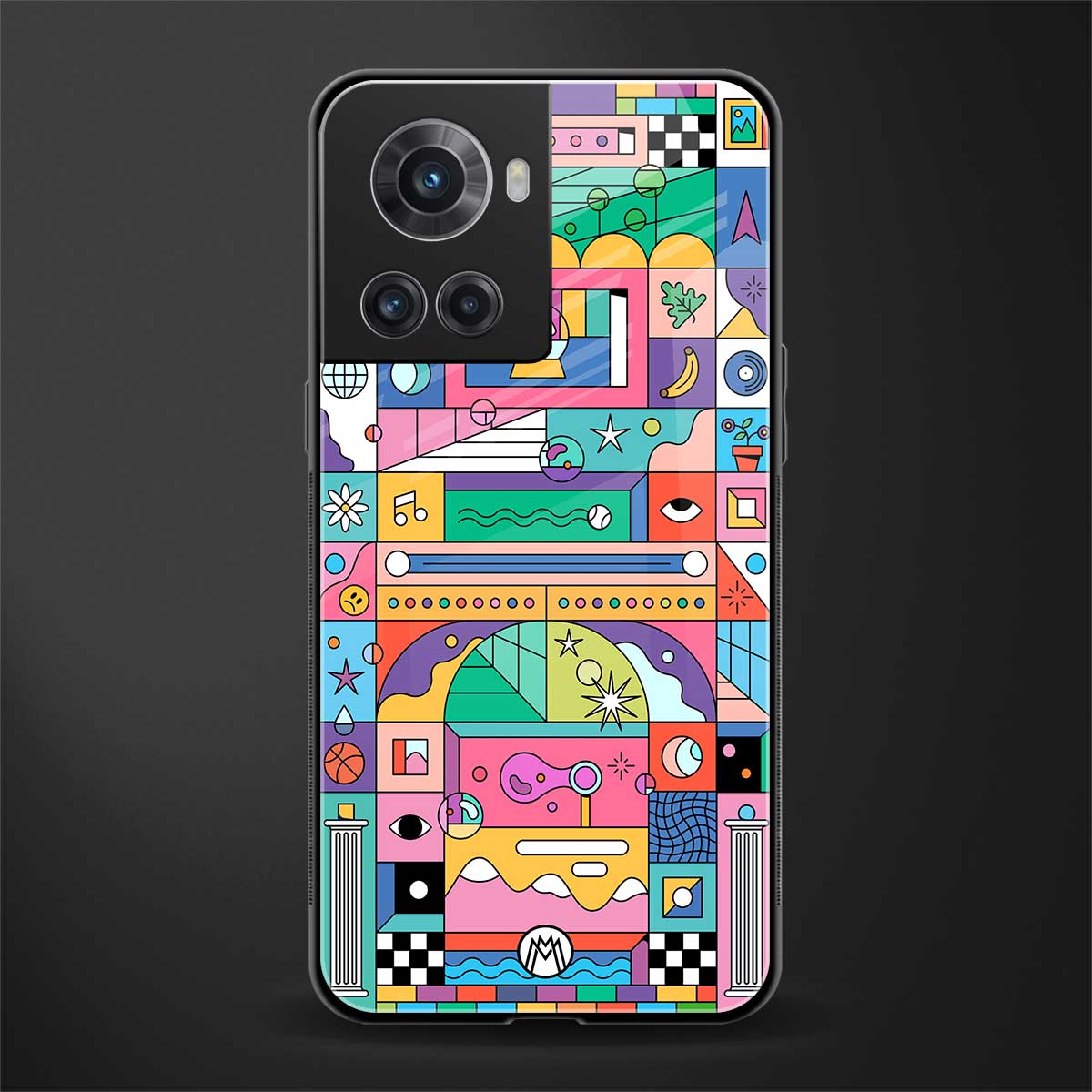 jamie's illustration back phone cover | glass case for oneplus 10r 5g
