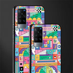jamie's illustration glass case for vivo x60 image-2