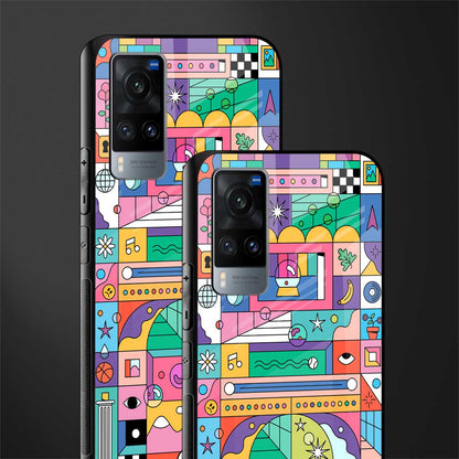 jamie's illustration glass case for vivo x60 image-2