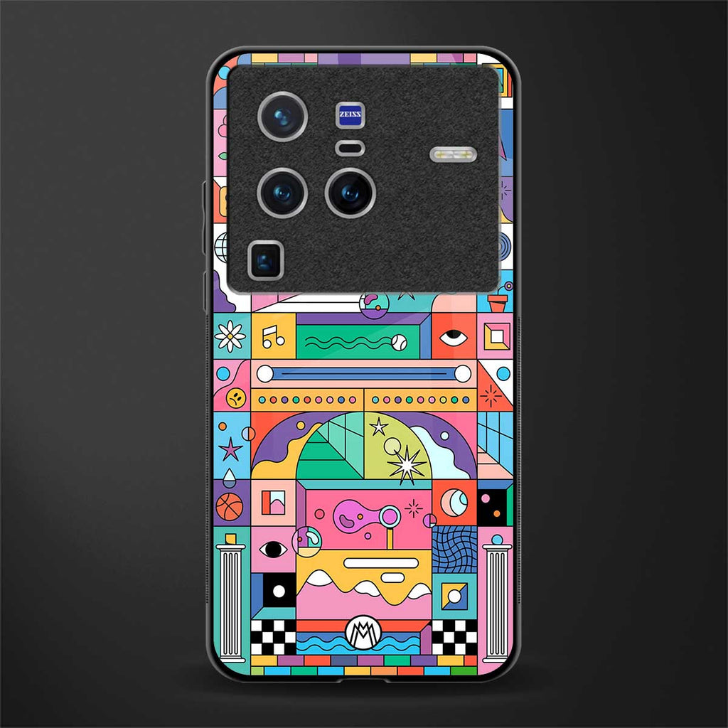 jamie's illustration glass case for vivo x80 pro 5g image