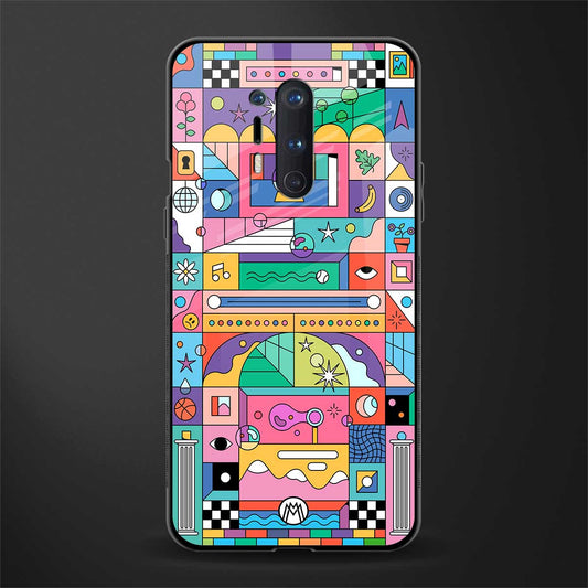jamie's illustration glass case for oneplus 8 pro image