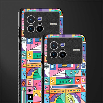 jamie's illustration glass case for vivo x80 image-2