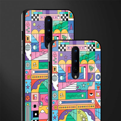 jamie's illustration glass case for oneplus 8 image-2