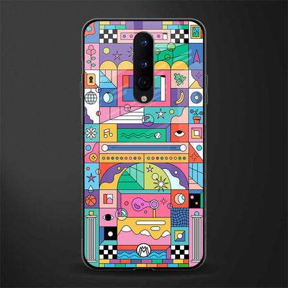 jamie's illustration glass case for oneplus 8 image