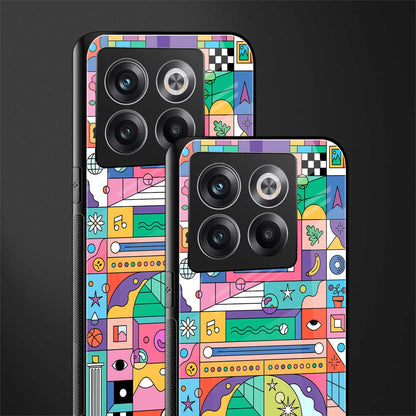 jamie's illustration back phone cover | glass case for oneplus 10t
